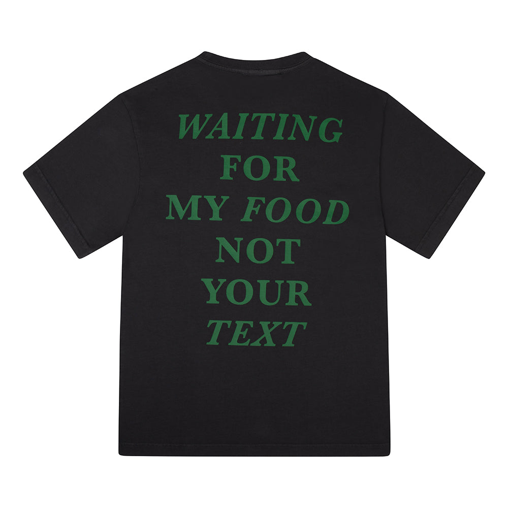 Waiting food t-shirt